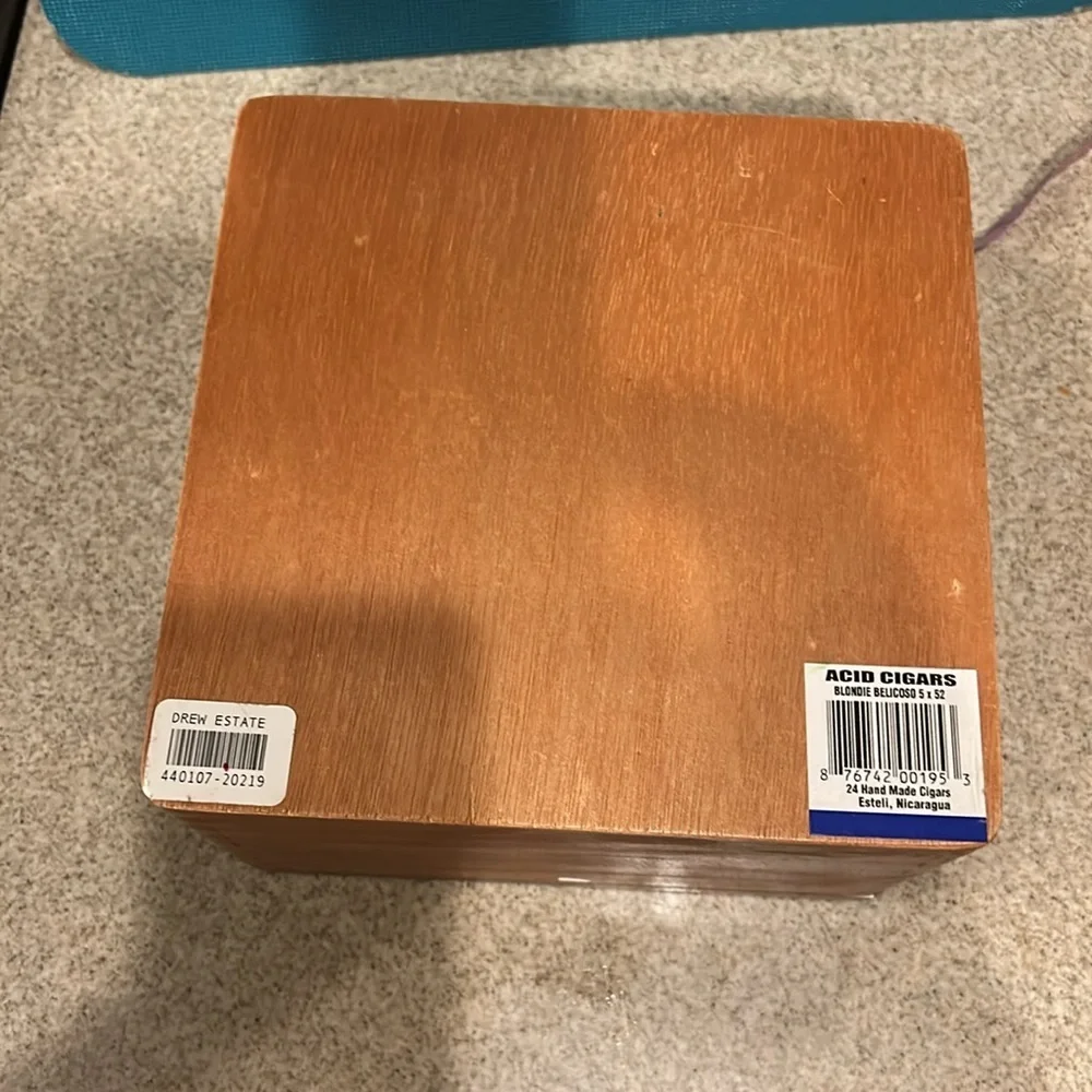 Cigar box.  Acid Cigars by Drew Estate Wood box - Picture 10 of 12